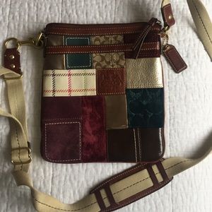 Coach cross body purse
