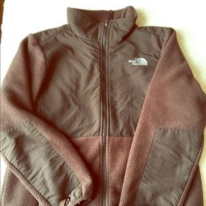 North face fleece chocolate brown girls 18 XL