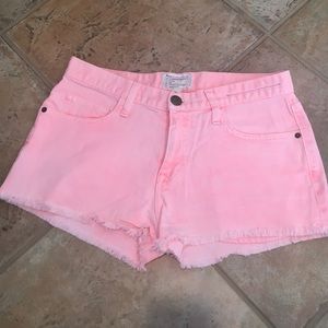Current Elliott jean shorts