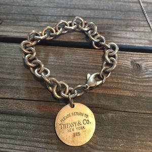 Authentic Tiffany&Co tag bracelet