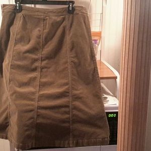 Corduroy midi skirt bundle!