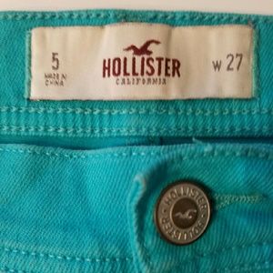 Blue Hollister shorts