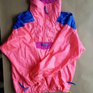 Neon windbreaker