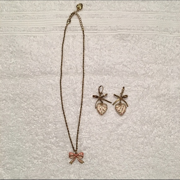 Betsey Johnson Jewelry Set