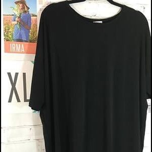 NWT Black Solid Irma XL