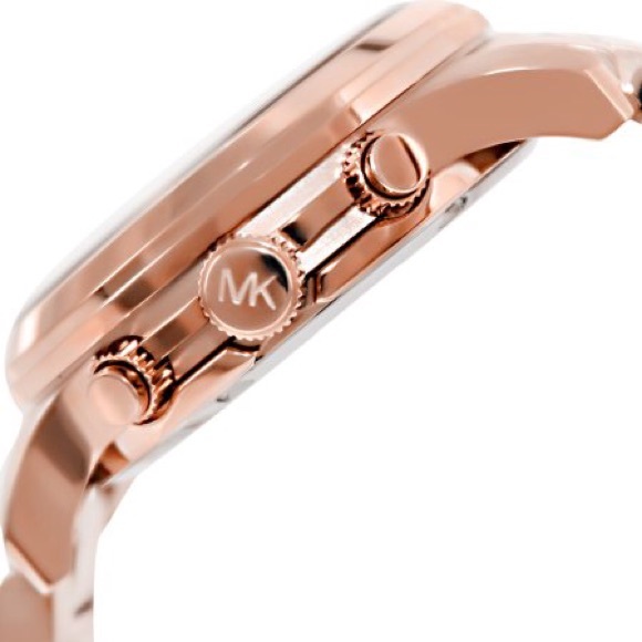 MK rose gold watch main image 4