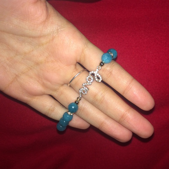 blue love bracelet