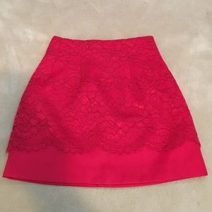 Red beautiful skirt from H&M