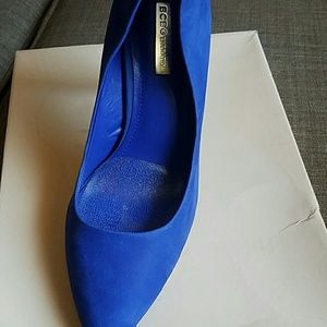Blue must have BCBG heels