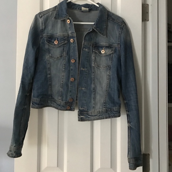 Denim jacket.