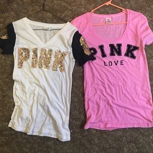 Victoria's Secret Pink T-Shirt bundle