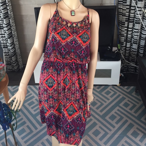 Multicolored dress