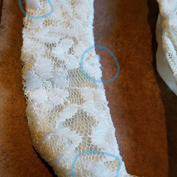 XXI Ivory Lace Bodice Dress - Picture 5 of 6