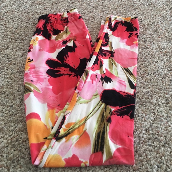 Flower spring leggings