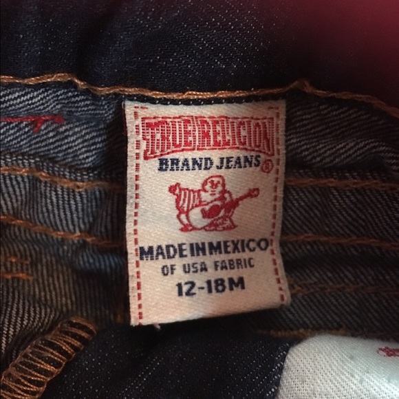 True Religion age 12-18 months. Great condition.