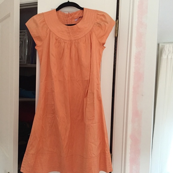 Calypso Orange Shift Dress