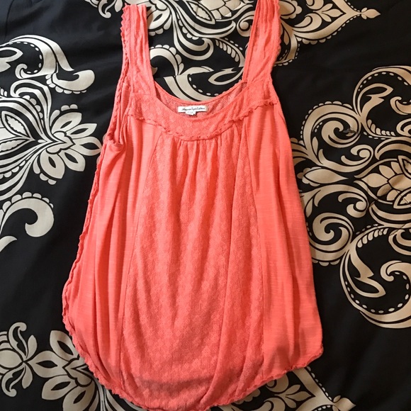 Orange tank top