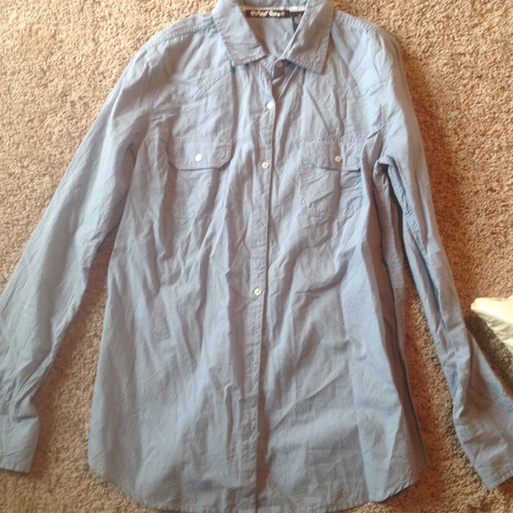Button up tee