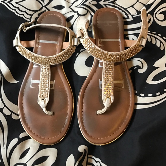 Sparkly sandals