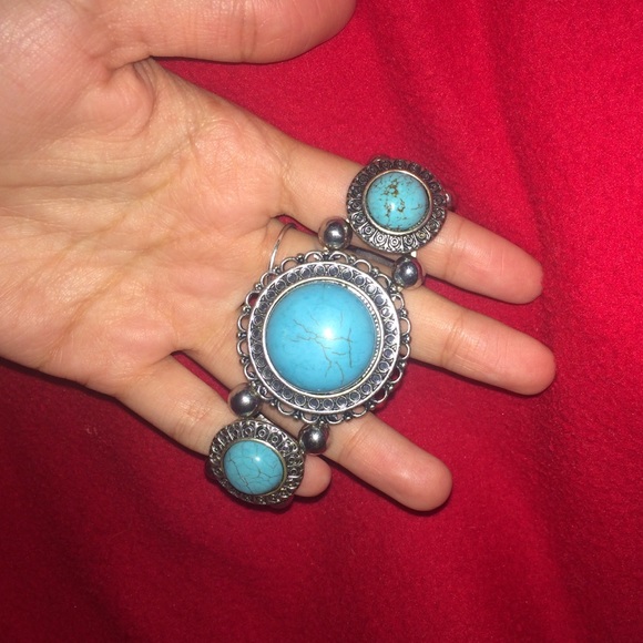 blue marble bracelet