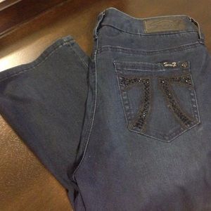 NEVER WORN Seven7 Rocker Slim Jeans Size 8