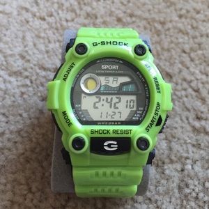 lime green g shock