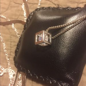 Fabulous little Crystal! in a box charm with chain