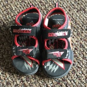 Boys Lightning McQueen sandal