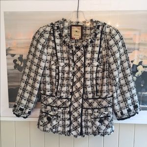 Anthropologie tweed jacket