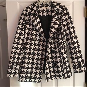 Houndstooth jacket