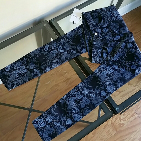 7 for all mankind skinny jeans - Picture 2 of 4