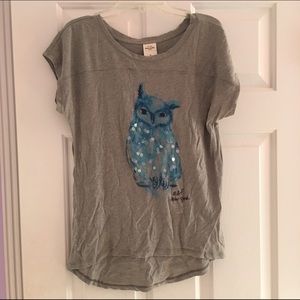 Abercrombie owl shirt