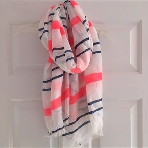 Abercrombie striped scarf