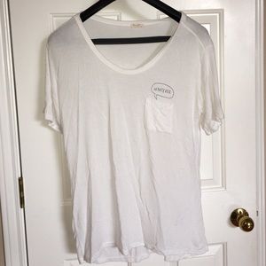 Brandy  "whatever" White tee shirt