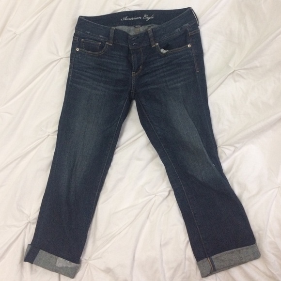 AE Artist denim crops