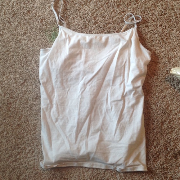 White tank top