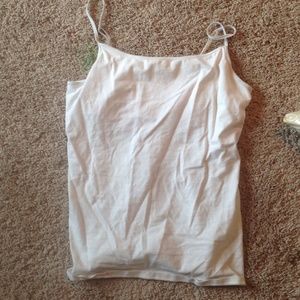White tank top