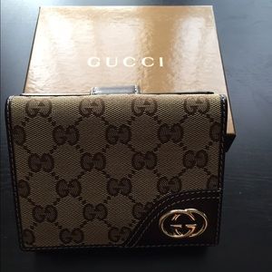 🚫RESERVED🚫Authentic Gucci New Britt wallet