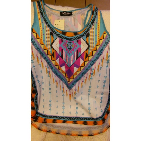 Multicolor tank