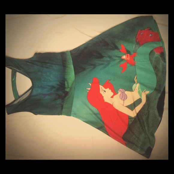 Hot Topic Disney Little Mermaid Dress