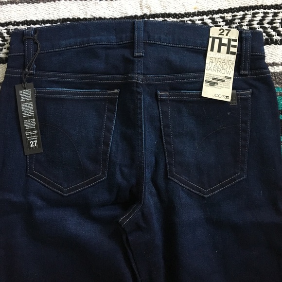 NWT Joe's Jeans the cigarette 27 dark denim - Picture 1 of 4