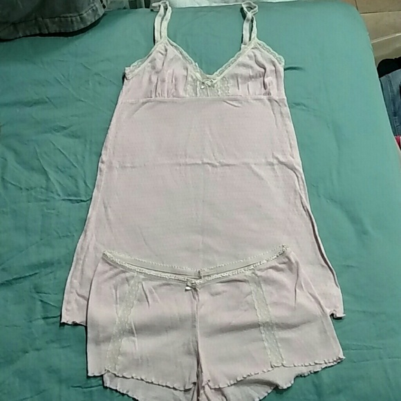 Old navy intimates pajama set, light pink, Medium