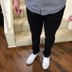 Express black photographer pants