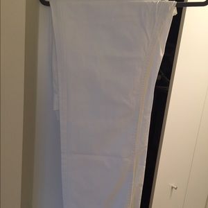 Bonobos summer weight pants - white 35/34 straight