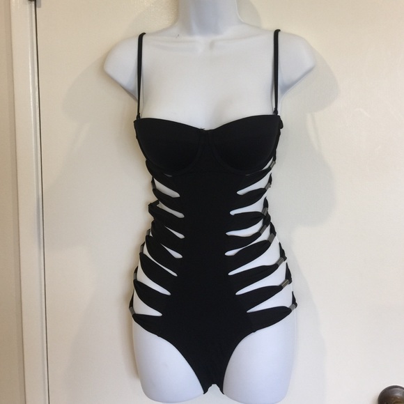 Victoria Secret black swimsuit 32B