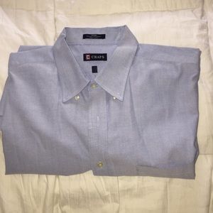 CHAPS Oxford shirt. Size XXL. Light blue