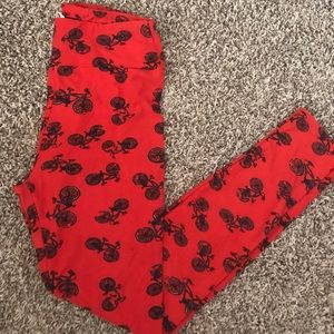 OS lularoe bike leggings