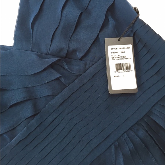 ❌❌❌❌ 🆕 Adrianna Papell Chiffon Gown - Picture 6 of 7