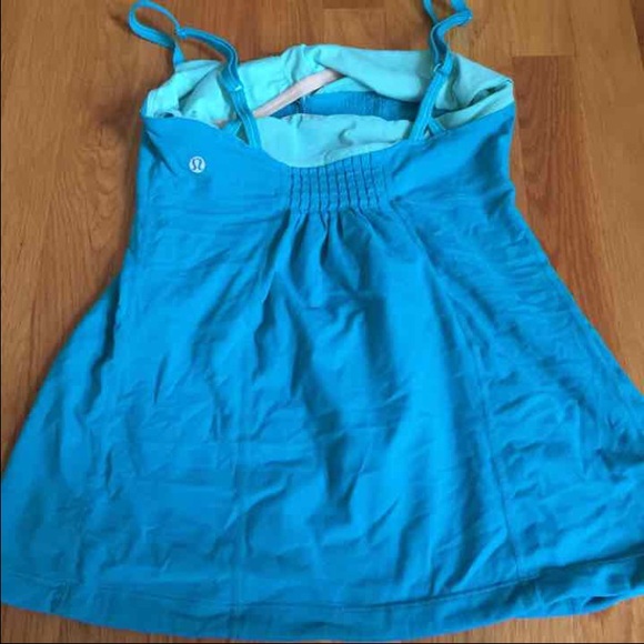 Teal Lululemon tank - Picture 2 of 3