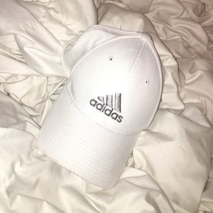 White adidas hat
